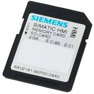 Siemens 6AV2181-8XP00-0AX0 hukommelseskort - 2 GB SD - Industriel lagring Siemens 6AV2181-8XP00-0AX0 hukommelseskort - 2 GB SD - Industriel lagring