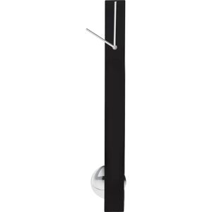 KARE Design Wall Clock - Pendulum Black Silver - 65cm KARE Design Wall Clock - Pendulum Black Silver - 65cm