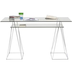 Kare Design Polar Skrivebord - Herdet glass, Moderne, Allsidig Kare Design Polar Skrivebord - Herdet glass, Moderne, Allsidig