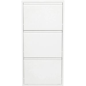 KARE Design Caruso 3 Hvitt Skoskapskap - Moderne Ståldesign KARE Design Caruso 3 Hvitt Skoskapskap - Moderne Ståldesign
