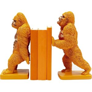 Kare Design Orange Gorilla Bookends - 2 pcs Kare Design Orange Gorilla Bookends - 2 pcs