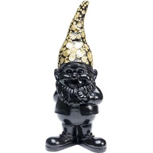 KARE Design Gnome in Piedi Nero Oro - Statua Decorativa KARE Design Gnome in Piedi Nero Oro - Statua Decorativa