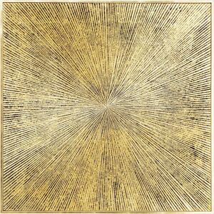 KARE Design - Guld Illumino Vægkunst - 80x80cm KARE Design - Guld Illumino Vægkunst - 80x80cm