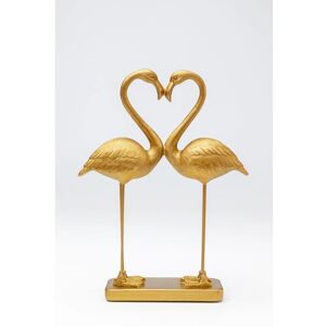 Estatua de flamenco dorada Flamingo Love - Decorativa Estatua de flamenco dorada Flamingo Love - Decorativa