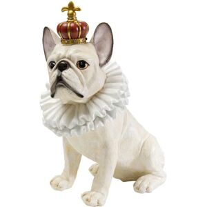 KARE Design - King Dog 33cm White Figurine - Unisex KARE Design - King Dog 33cm White Figurine - Unisex