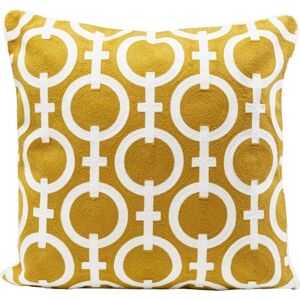 KARE Gele Ketting Decoratief Kussen - Decor KARE Gele Ketting Decoratief Kussen - Decor