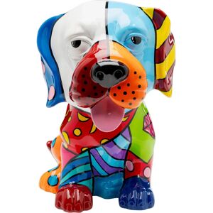 KARE Design - Deco figurine Dog Patchwork 35cm - Multicolored KARE Design - Deco figurine Dog Patchwork 35cm - Multicolored
