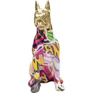 KARE Design - Dekorativ Figurine Graffiti Hund 31cm - Flerfarvet KARE Design - Dekorativ Figurine Graffiti Hund 31cm - Flerfarvet