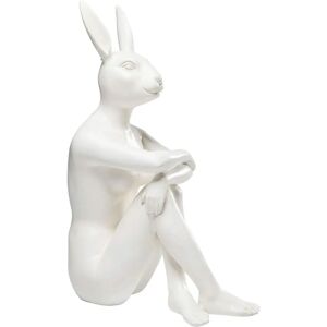 Kare Design White Gangster Rabbit Figurine - Home Decor Kare Design White Gangster Rabbit Figurine - Home Decor