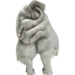 KARE Design Elephant Hug - Graue Dekorative Figur - Dekostatue KARE Design Elephant Hug - Graue Dekorative Figur - Dekostatue
