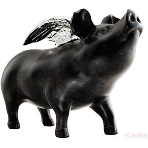 KARE Design Rockstar Pig Nero - Portamonete KARE Design Rockstar Pig Nero - Portamonete