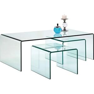 Kare Design Clear Club Salontafel Set - 3-delig Kare Design Clear Club Salontafel Set - 3-delig