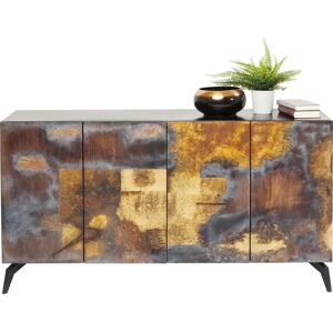Aparador Oxy de Diseño Industrial - Metal y Madera de Mango Aparador Oxy de Diseño Industrial - Metal y Madera de Mango