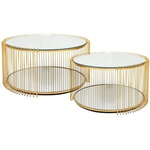 Kare Design - Wire Double - Złoto - Coffee tables Kare Design - Wire Double - Złoto - Coffee tables
