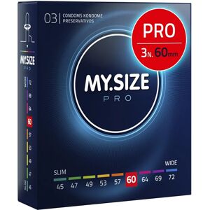 MySize Pro 60mm Condoms - Large, 3 pcs. MySize Pro 60mm Condoms - Large, 3 pcs.