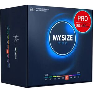 My Size Pro Custom Fit Condoms - Ultra Thin, 80 Units My Size Pro Custom Fit Condoms - Ultra Thin, 80 Units