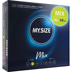 My Size Mix Condoms - 49mm, Sensitively Thin - Contraceptive My Size Mix Condoms - 49mm, Sensitively Thin - Contraceptive