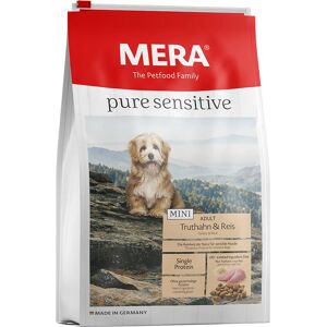 Mera Dog Pure Sensitive Mini Dinde et Riz - Nourriture pour chiens - Publicité Mera Dog Pure Sensitive Mini Dinde et Riz - Nourriture pour chiens - Publicité