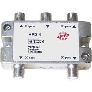 Astro Diviseur 4 voies HFD 4 - Argent - Publicité Astro Diviseur 4 voies HFD 4 - Argent - Publicité