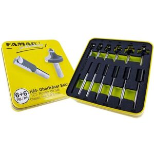 Famag - Linea Classica Frese - 6 Nutfräser, 6 Ronde Famag - Linea Classica Frese - 6 Nutfräser, 6 Ronde
