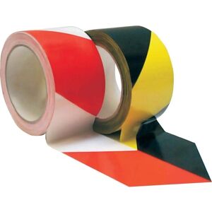Ruban d'avertissement PVC Jaune/Noir - 66m x 60mm - Ruban d'avertissement - Publicité Ruban d'avertissement PVC Jaune/Noir - 66m x 60mm - Ruban d'avertissement - Publicité