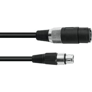 Câble audio Omnitronic 30225600 - 1m XLR Noir Câble audio Omnitronic 30225600 - 1m XLR Noir