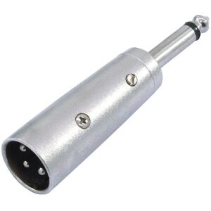 Omnitronic 30226450 XLR-Adapter - Mono - Silver Omnitronic 30226450 XLR-Adapter - Mono - Silver