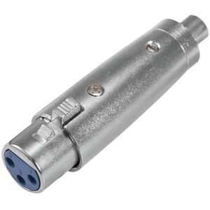 Adaptateur Omnitronic 30226564 Argent XLR vers RCA - Adaptateur audio Adaptateur Omnitronic 30226564 Argent XLR vers RCA - Adaptateur audio