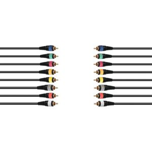 Omnitronic Snake-kabel 8xCinch/8xCinch 15m - Lydkabel Omnitronic Snake-kabel 8xCinch/8xCinch 15m - Lydkabel