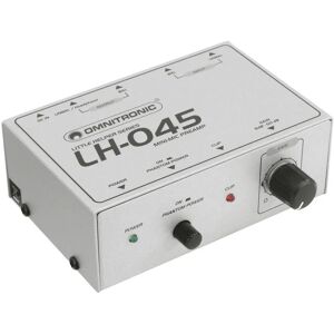 Omnitronic LH-045 Préamplificateur de microphones - Accessoire microphone - Publicité Omnitronic LH-045 Préamplificateur de microphones - Accessoire microphone - Publicité