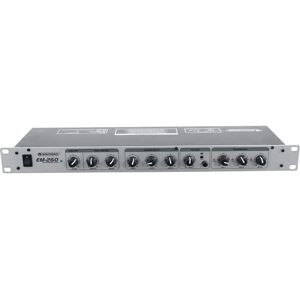 Mixeur microphone Omnitronic EM-260 - 6 canaux, argent Mixeur microphone Omnitronic EM-260 - 6 canaux, argent