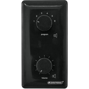Omnitronic 80711092 Volumkontroll - Svart - 45 W Omnitronic 80711092 Volumkontroll - Svart - 45 W