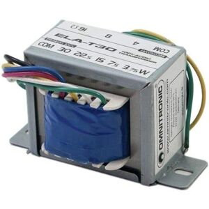 Omnitronic ELAT30 Lydtransformator - 30W - Impedans 4-16Ω Omnitronic ELAT30 Lydtransformator - 30W - Impedans 4-16Ω