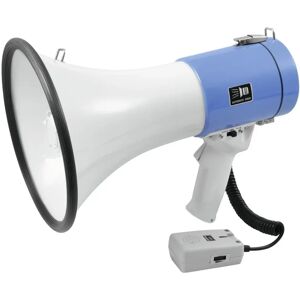 Omnitronic MP-25 Megafon - Bärbar, 25W, Blå Omnitronic MP-25 Megafon - Bärbar, 25W, Blå