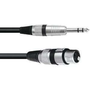 Omnitronic 30225180 Câble Adaptateur XLR - Audio 0,9 m Noir Omnitronic 30225180 Câble Adaptateur XLR - Audio 0,9 m Noir