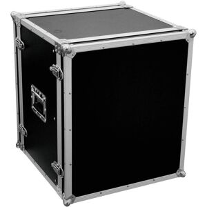 Roadinger Equipment Case - 19" Flight Case, Sort, Sølv Roadinger Equipment Case - 19" Flight Case, Sort, Sølv