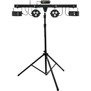 Eurolite Laser Bar FX Light Set - LED, DMX, Stativer, 4-i-1 Effekter Eurolite Laser Bar FX Light Set - LED, DMX, Stativer, 4-i-1 Effekter
