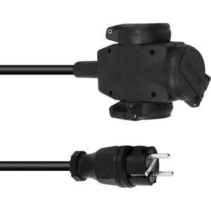PSSO Forlengelseskabel 3x1.5 3m svart - Forlengelseskabel PSSO Forlengelseskabel 3x1.5 3m svart - Forlengelseskabel