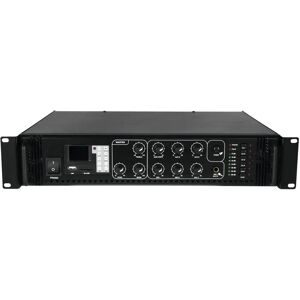 Amplificatore Omnitronic MPZ-180.6P - 6 zone, 180W, Bluetooth, USB/SD, Blu Amplificatore Omnitronic MPZ-180.6P - 6 zone, 180W, Bluetooth, USB/SD, Blu