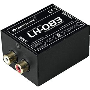 Omnitronic LH-083 Stereo Isolator - Lydudstyr Omnitronic LH-083 Stereo Isolator - Lydudstyr