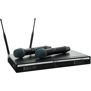 RELACART UR-260D Trådløst Mikrofon System - UHF 2-Channel RELACART UR-260D Trådløst Mikrofon System - UHF 2-Channel