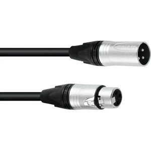 PSSO XLR Kabel 3-pol 15m svart - Lydkabel PSSO XLR Kabel 3-pol 15m svart - Lydkabel