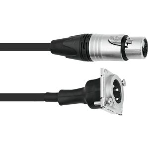 PSSO Patchkabel - 1m Svart - XLR Kabel PSSO Patchkabel - 1m Svart - XLR Kabel