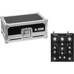 Mixeur DJ Omnitronic TRM-202MK3 - Rotatif 2 Canaux avec Isolateur - Publicité Mixeur DJ Omnitronic TRM-202MK3 - Rotatif 2 Canaux avec Isolateur - Publicité