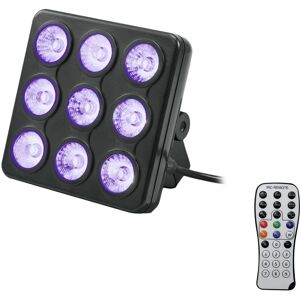 EuroLite DMX LED-Effektstrahler - 9 LEDs EuroLite DMX LED-Effektstrahler - 9 LEDs
