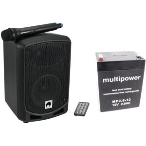 Omnitronic WAMS-65BT Trådlöst PA-system - Bärbar Bluetooth 40W Omnitronic WAMS-65BT Trådlöst PA-system - Bärbar Bluetooth 40W