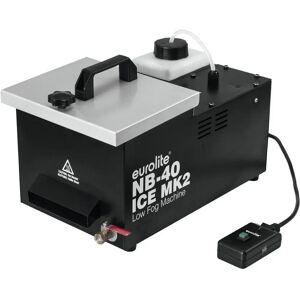 EuroLite NB-40 MK2 Eistank-Feuerungsmaschine - Kompakt - 450W - Schwarz - Bodennebelmaschine EuroLite NB-40 MK2 Eistank-Feuerungsmaschine - Kompakt - 450W - Schwarz - Bodennebelmaschine