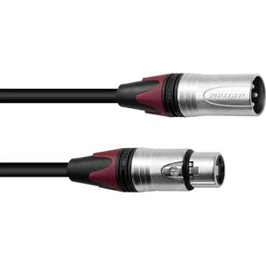 Neutrik XLR Mikrofonkabel 10m Svart Neutrik XLR Mikrofonkabel 10m Svart