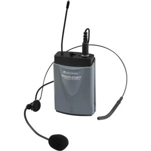 Omnitronic WAMS-65BT Trådlös bodypack-sändare - Mikrofon system Omnitronic WAMS-65BT Trådlös bodypack-sändare - Mikrofon system
