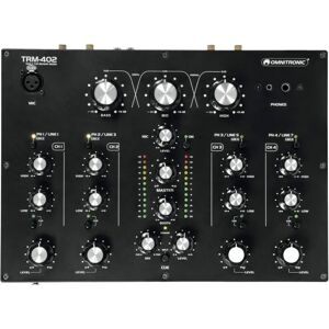 Omnitronic TRM-402 Rotary DJ Mixer - 4-Channel Rotary Mixer Omnitronic TRM-402 Rotary DJ Mixer - 4-Channel Rotary Mixer